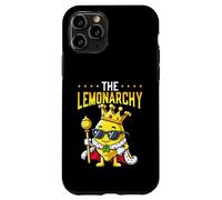 La lemonarchia divertente limone re corona gioco di parole Custodia per iPhone 11 Pro