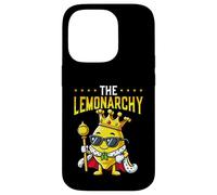 La lemonarchia divertente limone re corona gioco di parole Custodia per iPhone 14 Pro