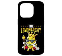 La lemonarchia divertente limone re corona gioco di parole Custodia per iPhone 15 Pro