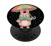 La lepre sotto la pioggia velenosa - Distopia PopSockets PopGrip Adesivo