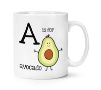 La Lettera A È Per L'Avocado Tazza Da 10oz - Divertente Dell'Alfabeto
