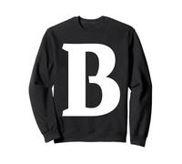 La Lettera B Divertimento Grande e audace per Eventi Gruppi di Squadre familiari Felpa