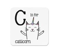 La Lettera C È Per Caticorno Magnete Da Frigo - Alfabeto Unicorn Funny