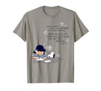 La Lettera di Lucy a Babbo Natale Maglietta