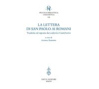 La lettera di San Paolo ai romani - [Casa Editrice Leo S. Olschki]