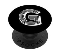 La lettera G Fun Grande e audace per eventi Gruppi di squadre familiari PopSockets PopGrip Adesivo