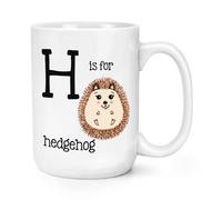 La Lettera H È Per Porcospino Tazza Grande Da 15oz - Lettera Grande