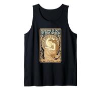 La Lettura Art Nouveau è Fuori da Questa dea della Luna del Mondo Canotta