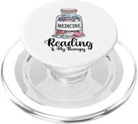 La lettura della medicina è la mia lettura degli amanti dei libri di terapia PopSockets PopGrip per MagSafe