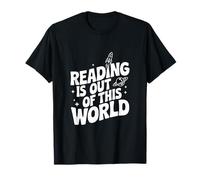 La Lettura è Fuori da Questo Mondo Amante dei Libri Spaziali Maglietta