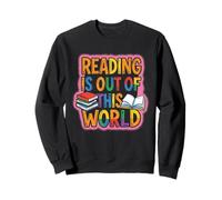 La Lettura è Fuori dal Mondo Astronauta Spaziale Felpa