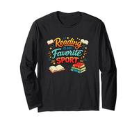 La Lettura è Il Mio Amante Preferito dei Libri Sportivi Maglia a Manica