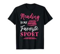 La Lettura è Il Mio Lettore Preferito per i Topi di Biblioteca degli Amanti dei Libri Sportivi Maglietta