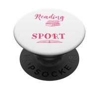 La lettura è il mio lettore preferito per i topi di biblioteca degli amanti dei libri sportivi PopSockets PopGrip Adesivo