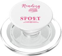 La lettura è il mio lettore preferito per i topi di biblioteca degli amanti dei libri sportivi PopSockets PopGrip per MagSafe