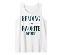 La Lettura è Il Mio Sport Preferito | Lettori e autori per Gli Amanti dei Libri Canotta