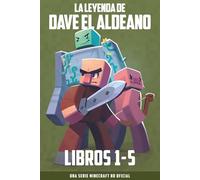 La Leyenda De Dave El Aldeano Libros 1-5: Una Serie Minecraft No Oficial