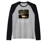 La lezione di Anatomia del dottor Nicolaes Tulp Maglia con Maniche Raglan