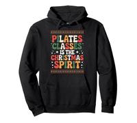 La lezione di Pilates è lo spirito natalizio di Natale Felpa con Cappuccio