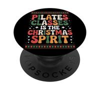 La lezione di Pilates è lo spirito natalizio di Natale PopSockets PopGrip Adesivo
