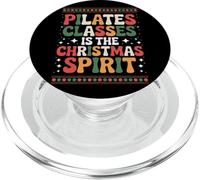 La lezione di Pilates è lo spirito natalizio di Natale PopSockets PopGrip per MagSafe