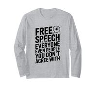 La libertà di Parola è per Tutti, Anche se Non Sei d'accordo Maglia a Manica