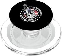 La libertà di parola è più importante dei tuoi sentimenti | USA Freedom PopSockets PopGrip per MagSafe