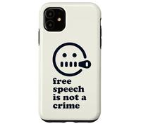 La libertà di parola non è un crimine Free Speech Custodia per iPhone 11