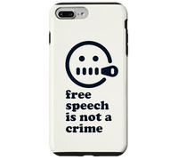 La libertà di parola non è un crimine Free Speech Custodia per iPhone 7 Plus/8 Plus