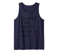 La libertà è Il Diritto di Vivere Come desideriamo Citazione epitteto Canotta