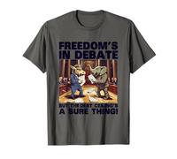 La libertà è in discussione, ma il tetto del debito è una cosa sicura! Maglietta