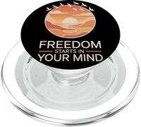 La libertà inizia nella tua mente PopSockets PopGrip per MagSafe