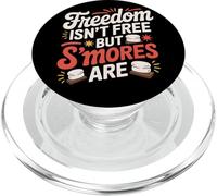 La libertà non è gratuita, ma gli S'mores sono il campeggio del 4 luglio PopSockets PopGrip per MagSafe