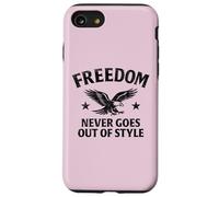 La libertà non passa mai di moda - Design vintage W. Dettagli Custodia per iPhone SE (2020) / 7/8