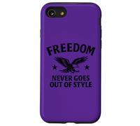 La libertà non passa mai di moda - Design vintage W. Dettagli Custodia per iPhone SE (2020) / 7/8