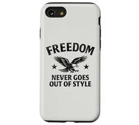 La libertà non passa mai di moda - Design vintage W. Dettagli Custodia per iPhone SE (2020) / 7/8