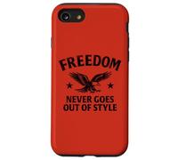 La libertà non passa mai di moda - Design vintage W. Dettagli Custodia per iPhone SE (2020) / 7/8