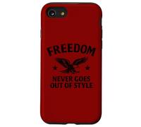 La libertà non passa mai di moda - Design vintage W. Dettagli Custodia per iPhone SE (2020) / 7/8