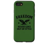 La libertà non passa mai di moda - Design vintage W. Dettagli Custodia per iPhone SE (2020) / 7/8