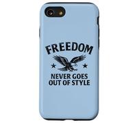La libertà non passa mai di moda - Design vintage W. Dettagli Custodia per iPhone SE (2020) / 7/8