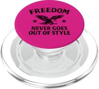 La libertà non passa mai di moda - Design vintage W. Dettagli PopSockets PopGrip per MagSafe