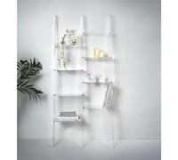 La libreria STEP 2 In Plexiglass design minimalista Dimensioni 81x36x h 185 cm Spessore 6/8 mm PORTATA Max 2 KG per piano colore Trasparente trasparente