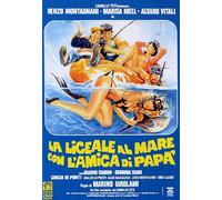 La liceale al mare con l'amica di papà