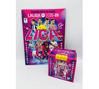 La Liga 2025 2026 Album vuoto + Scatola Box 50 bustine figurine Panini