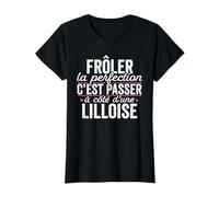 La Lilloise - Regalo Perfetto da Donna, con Umorismo, Lille Maglietta