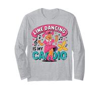 La Line Dance è Il Mio Cardio Maglia a Manica