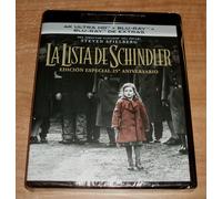 La Lista di Schindler (Schindler's List) 4K UHD + Blu-Ray + BD Extra Nuovo A-B-C