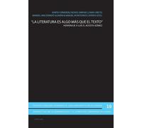 La literatura es algo más que el texto (Tascabile)