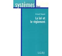 La loi et le règlement