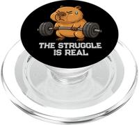 La lotta di Capybara è una vera palestra che solleva gli stacchi da terra Uomini Donne PopSockets PopGrip per MagSafe